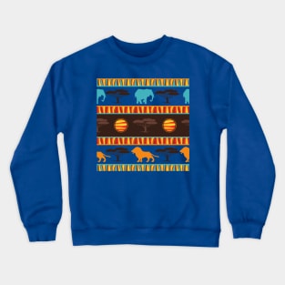 Africa pattern Design Crewneck Sweatshirt